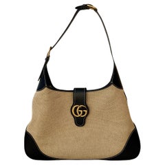 Gucci grand sac à bandoulière Aphrodite en toile et cuir