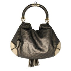 Gucci Large Babouska Indy Bag Top Handle Hobo