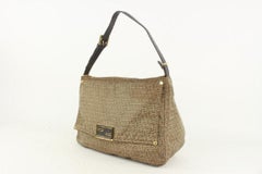 Gucci Large Black Suede Bamboo Tote 2GU1021