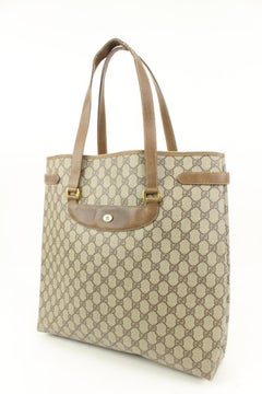 Gucci Large Supreme GG Shopper Tote Bag Upcycle Ready 46gk37