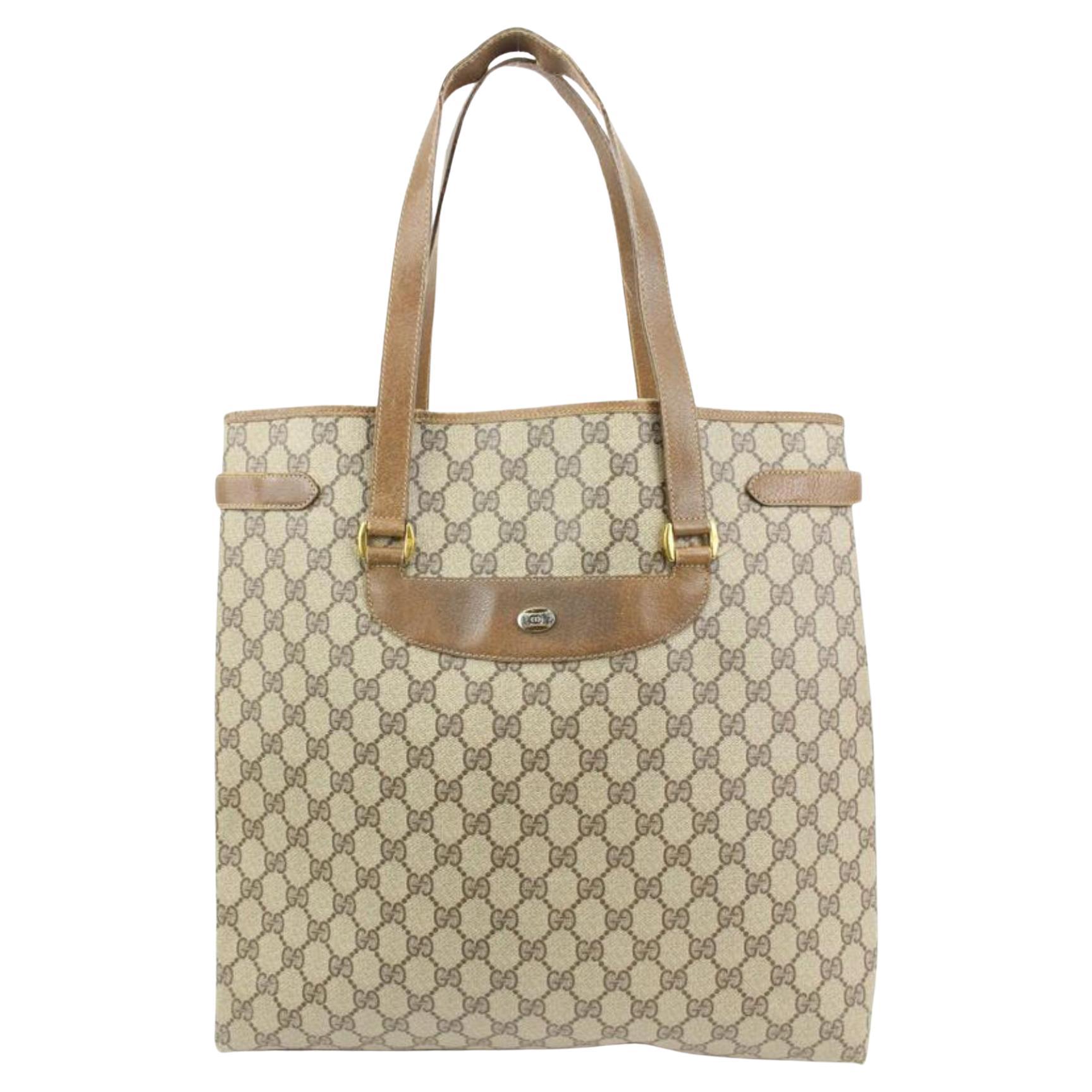 Gucci GG Running Tote Leather Medium at 1stDibs