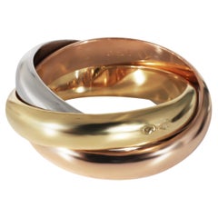 Cartier Trinity Ring in 18k Tri-Color Gold