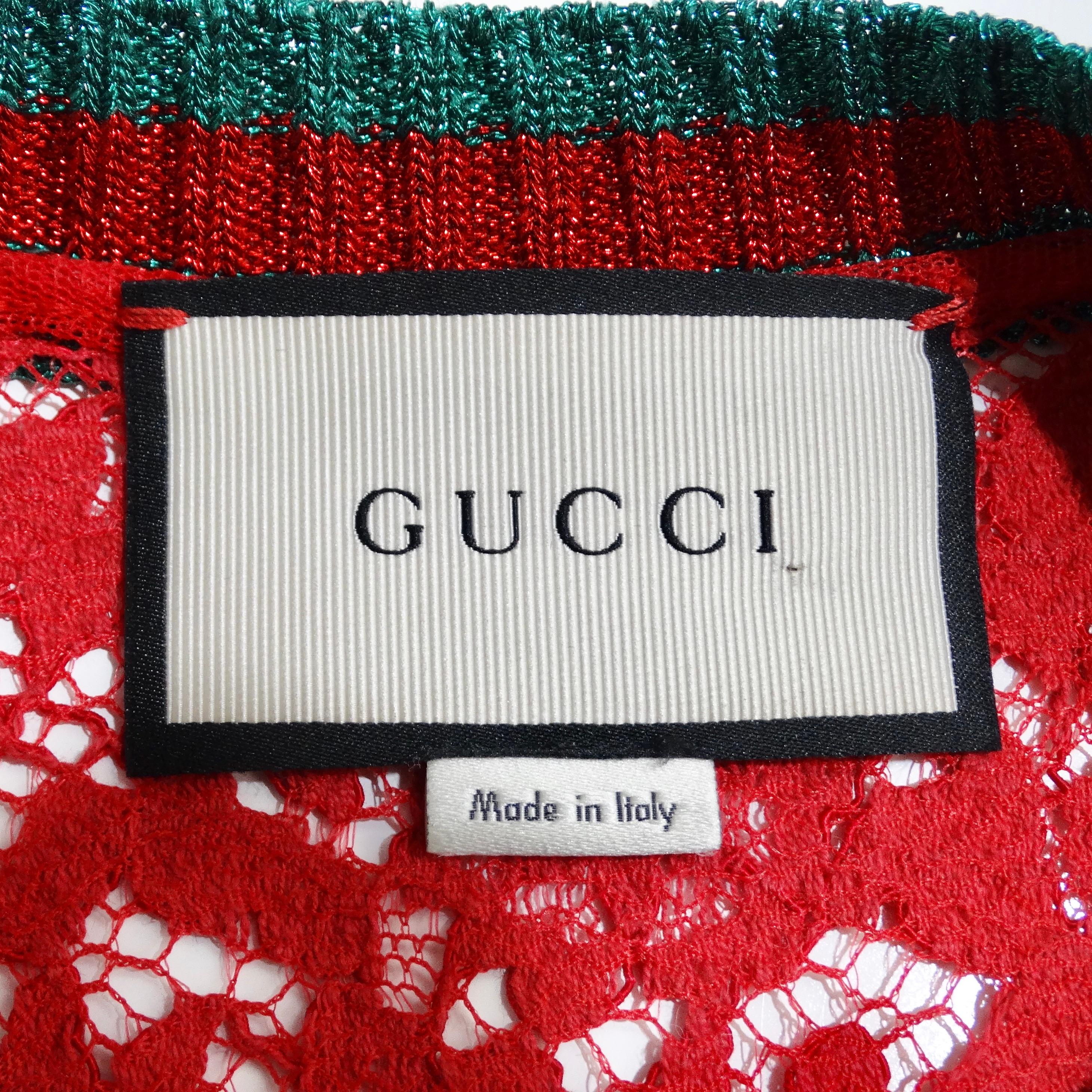 Gucci L'Aveugle Par Amour Pulloverhemd mit grafischem Druck im Angebot 3