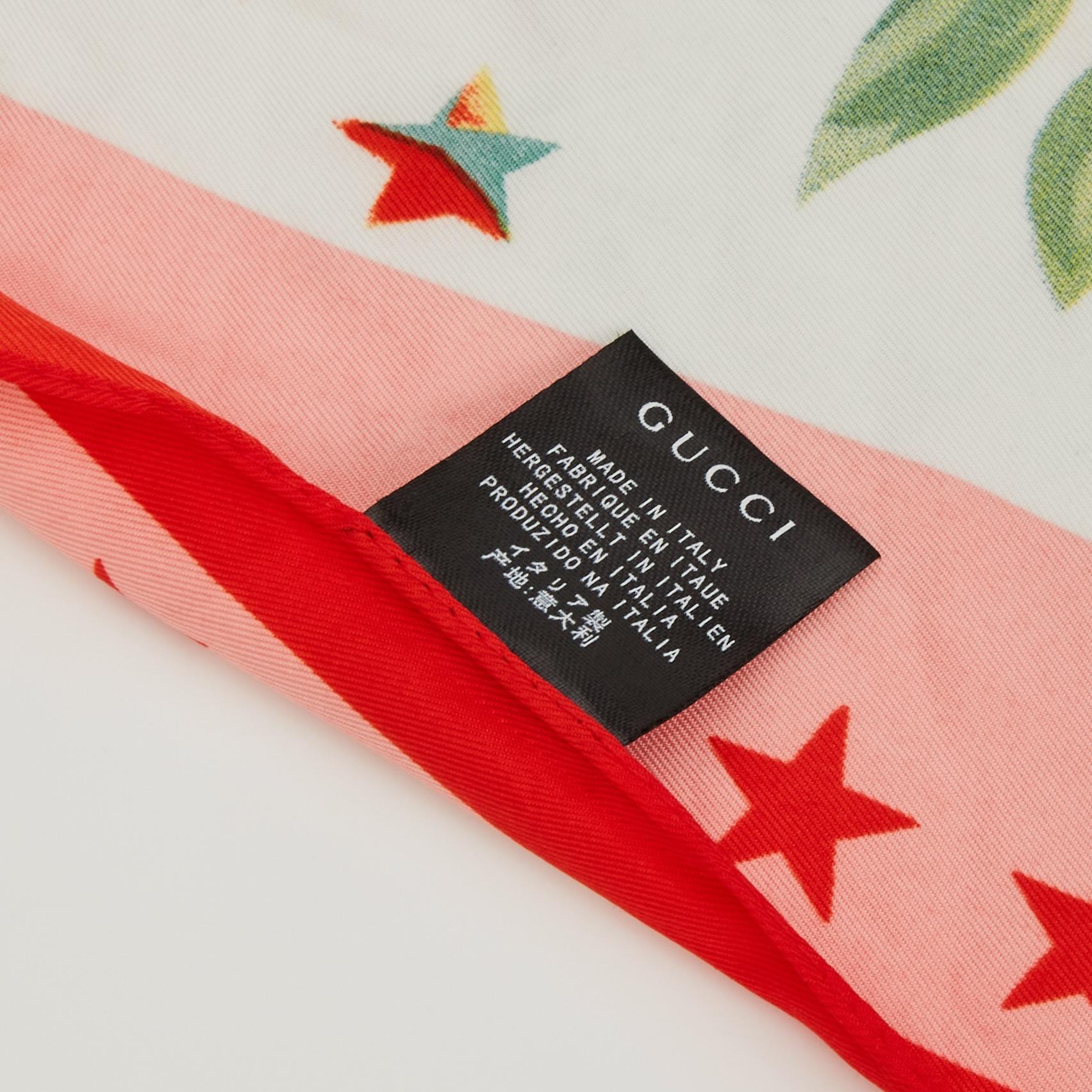 Sciarpa in seta Gucci 