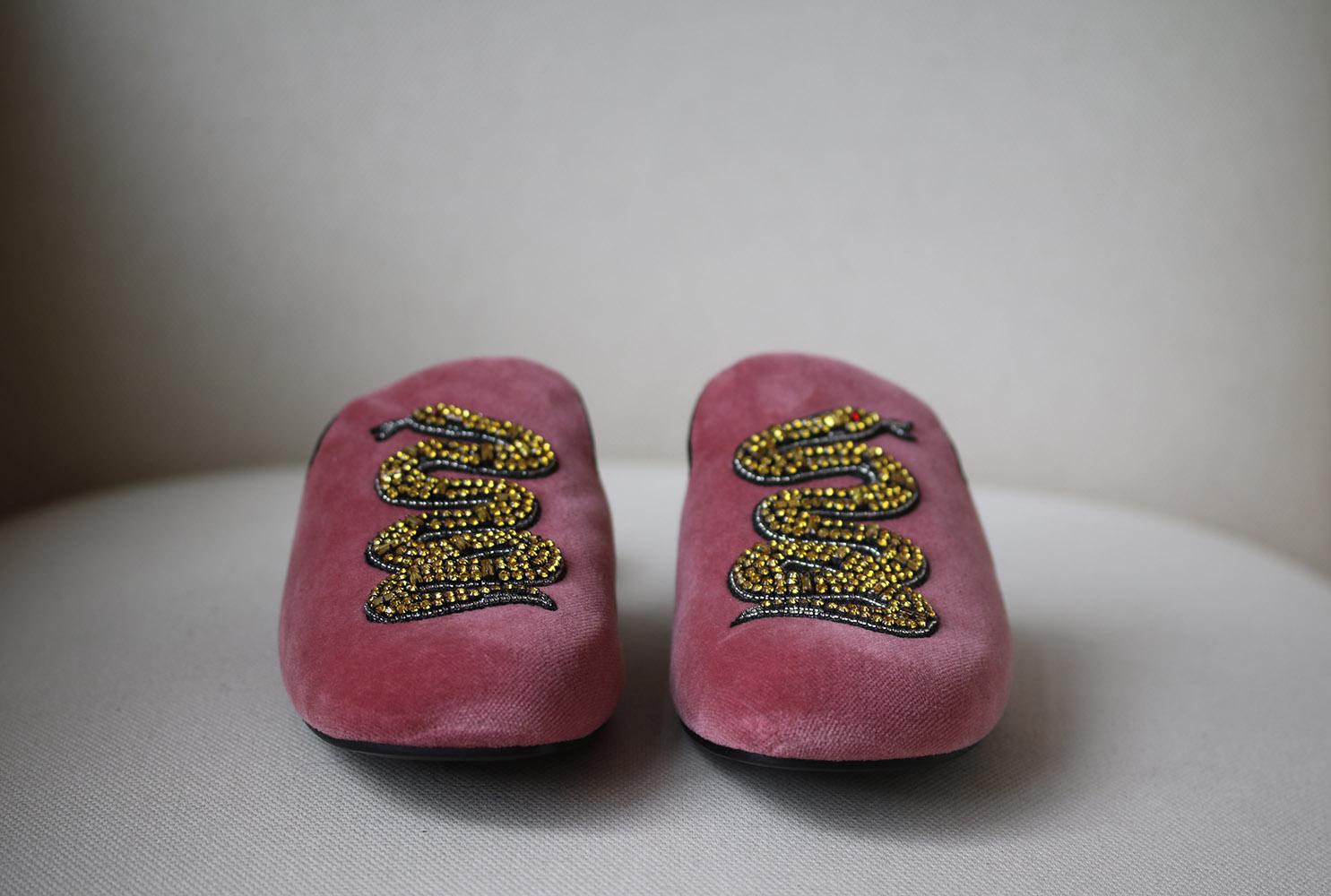 gucci snake slide