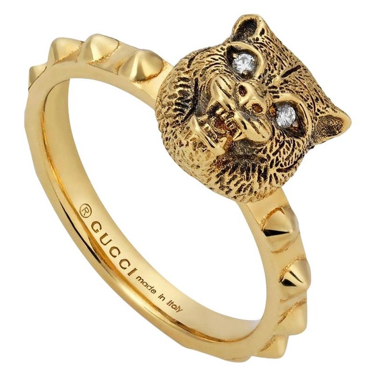 Gucci Le Marché des Merveilles Ladies Ring YBC503151001 For Sale at 1stDibs  | gucci les marche des merveilles, gucci le marche des merveilles ring,  gucci panther ring