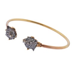 Gucci Le Marches Des Marveilles Gold Silver Diamond Pearl Bracelet