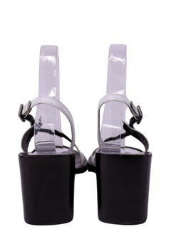 Gucci Leather Ankle Strap Sandals - EU 37.5