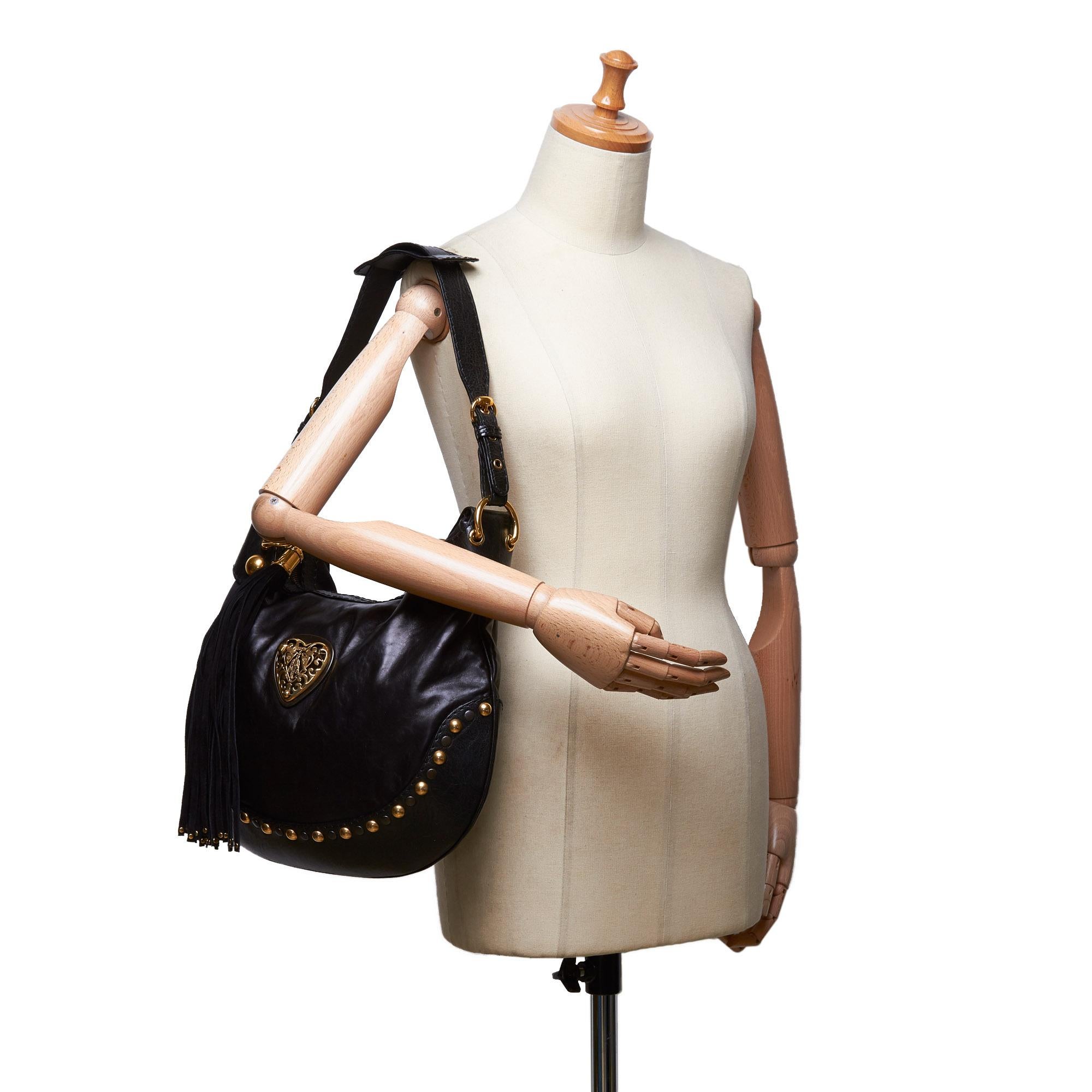 Gucci Leather Babouska Hobo Bag 2