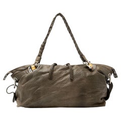 Gucci Leder-Tasche „Bamboo Bar“ in mittlerer Größe