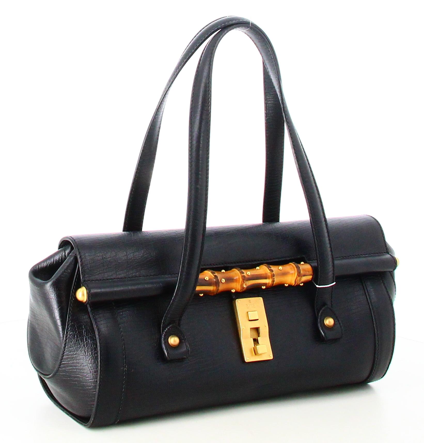 gucci bamboo bullet bag