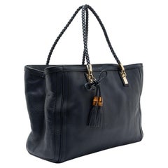 Gucci Leather Bella Medium Tote
