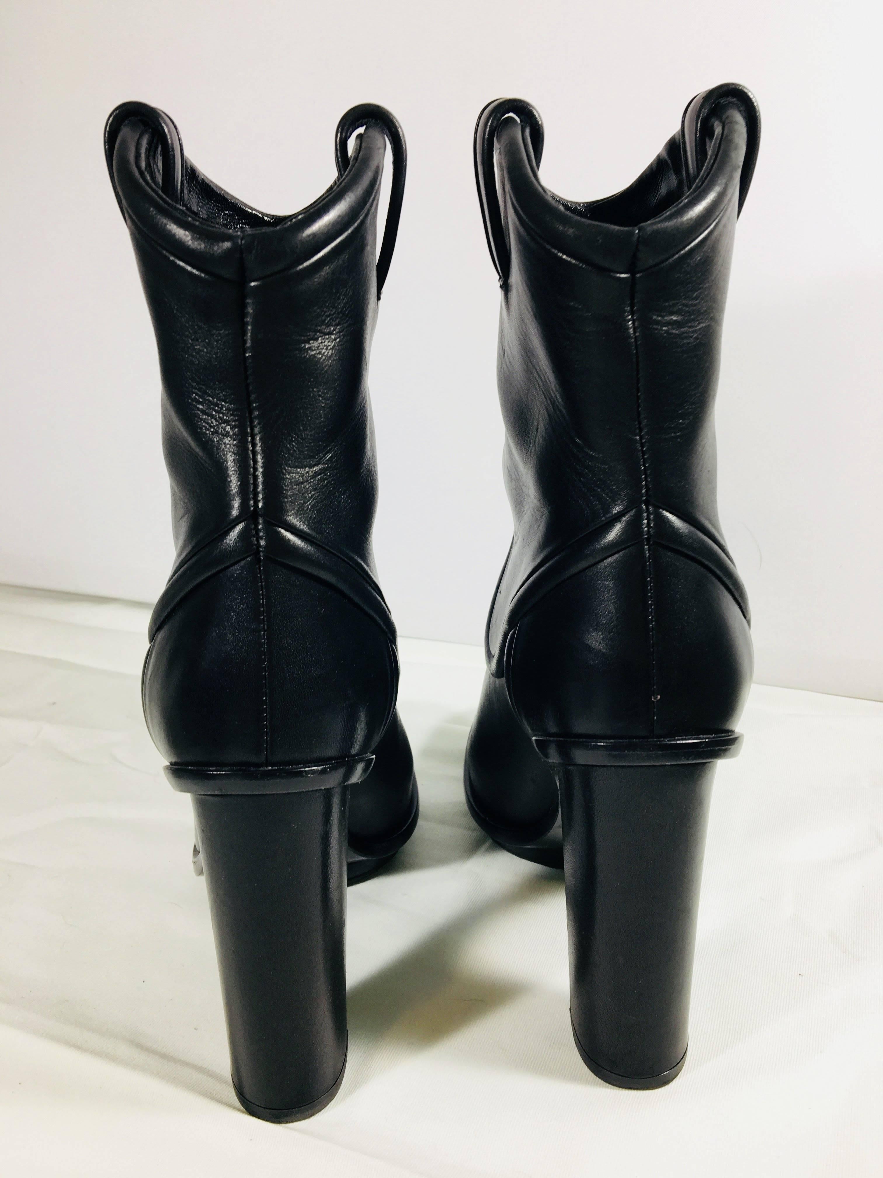 Gucci Leather Boots 2