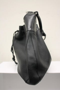 Gucci Leather Bucket Shoulder Bag