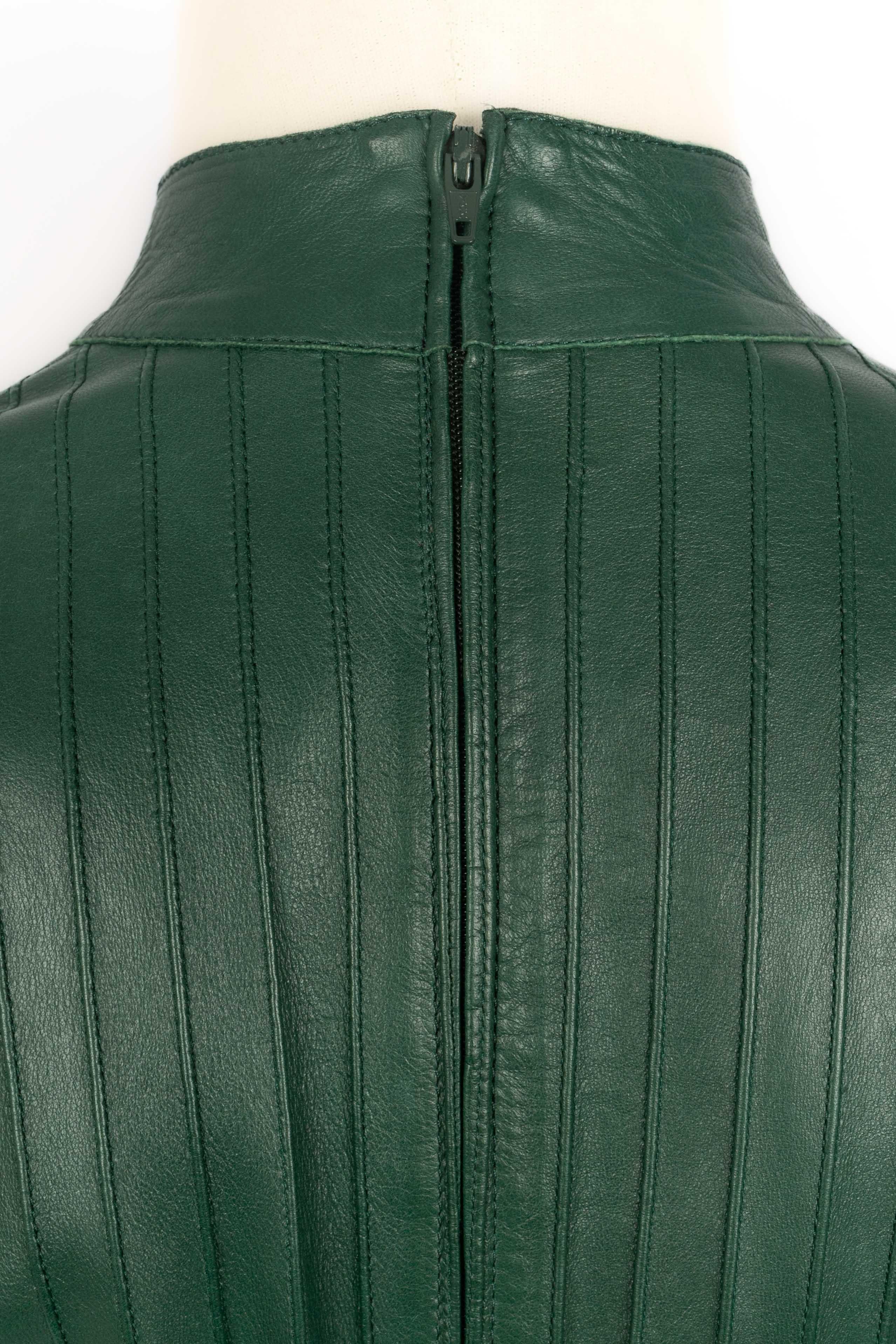 Gucci Lederkleid im Angebot 2