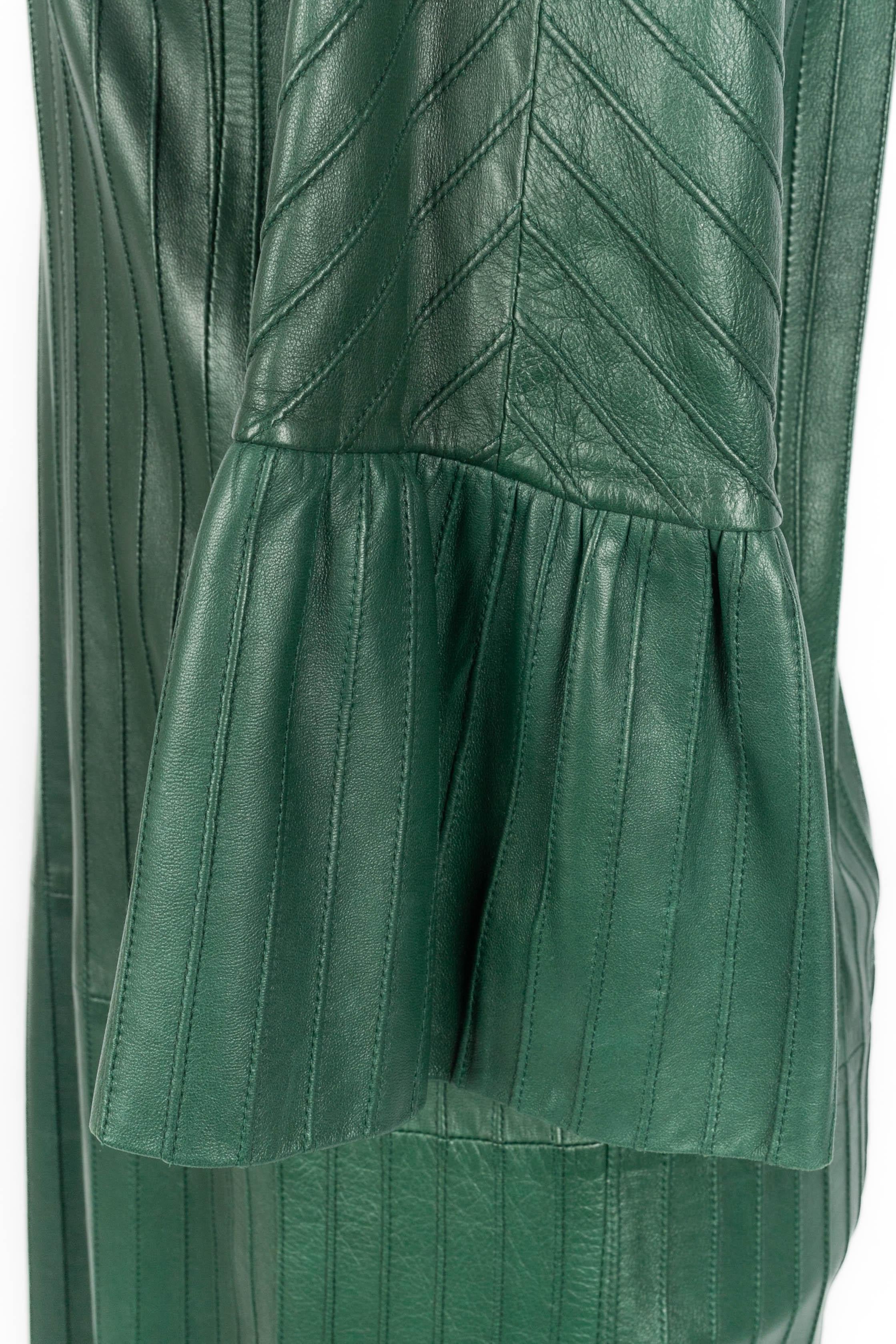 Gucci Lederkleid im Angebot 4