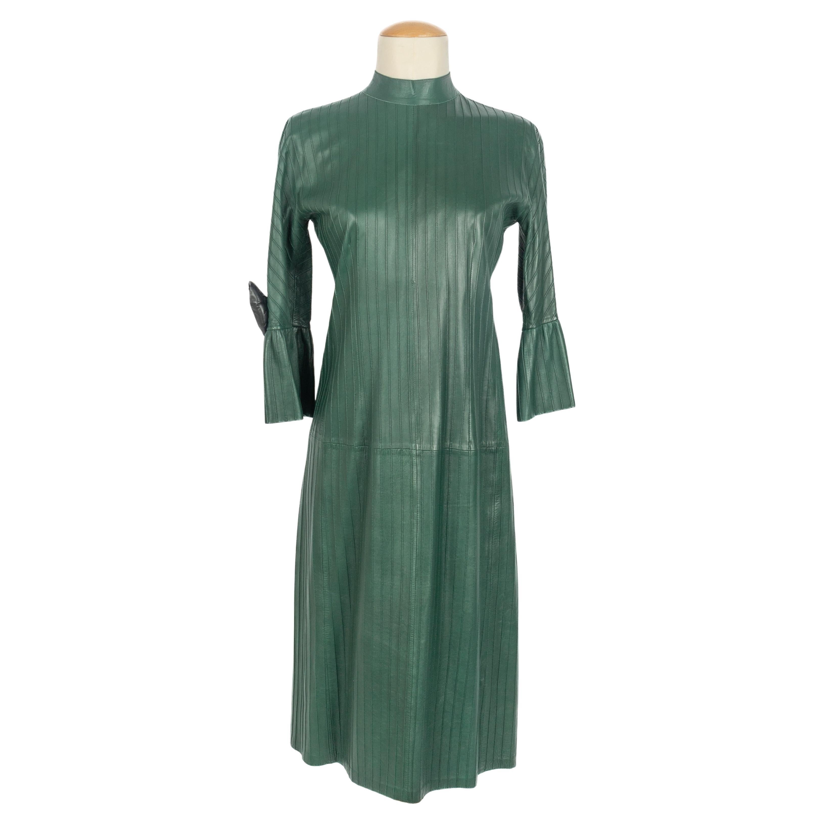 Gucci Lederkleid im Angebot