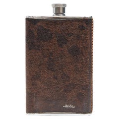 Gucci Leather Hip Flask 1970