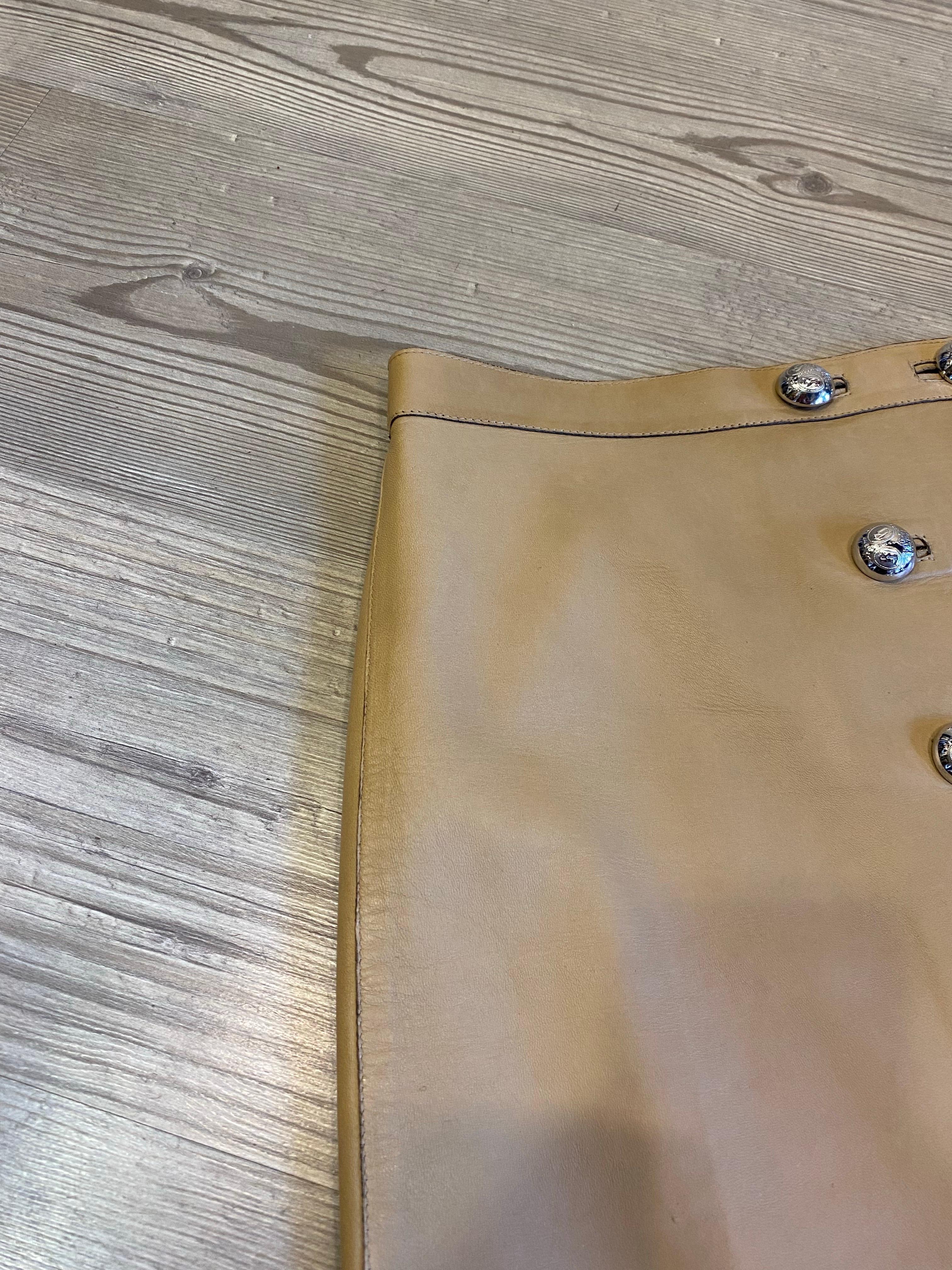 Minijupe en cuir Gucci Bon état - En vente à Carnate, IT