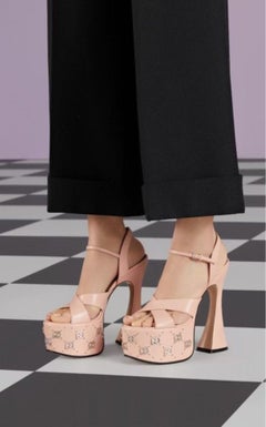 Gucci Leather Platform Sandals 155 IT39