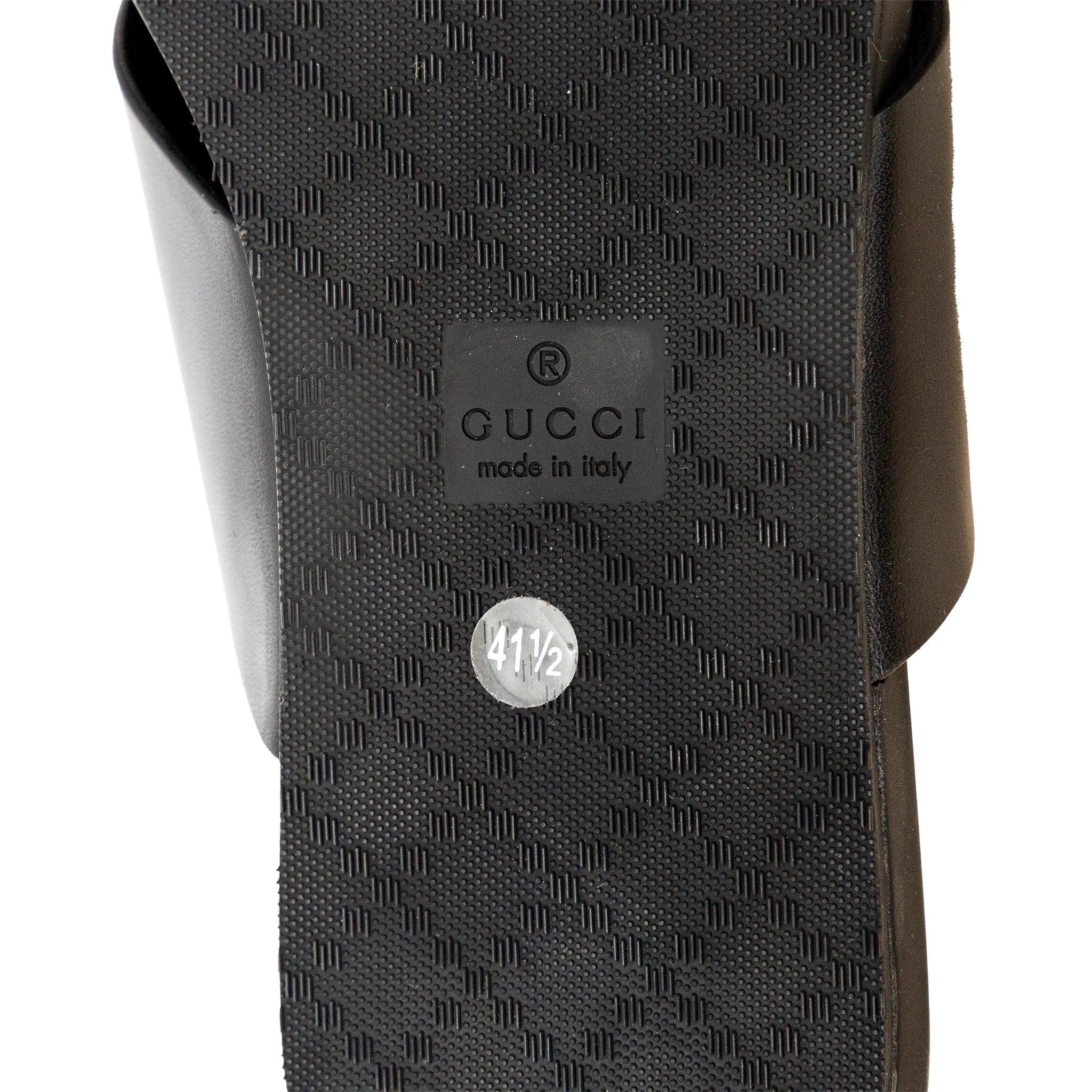 Sandales en cuir Gucci - années 10 en vente 5