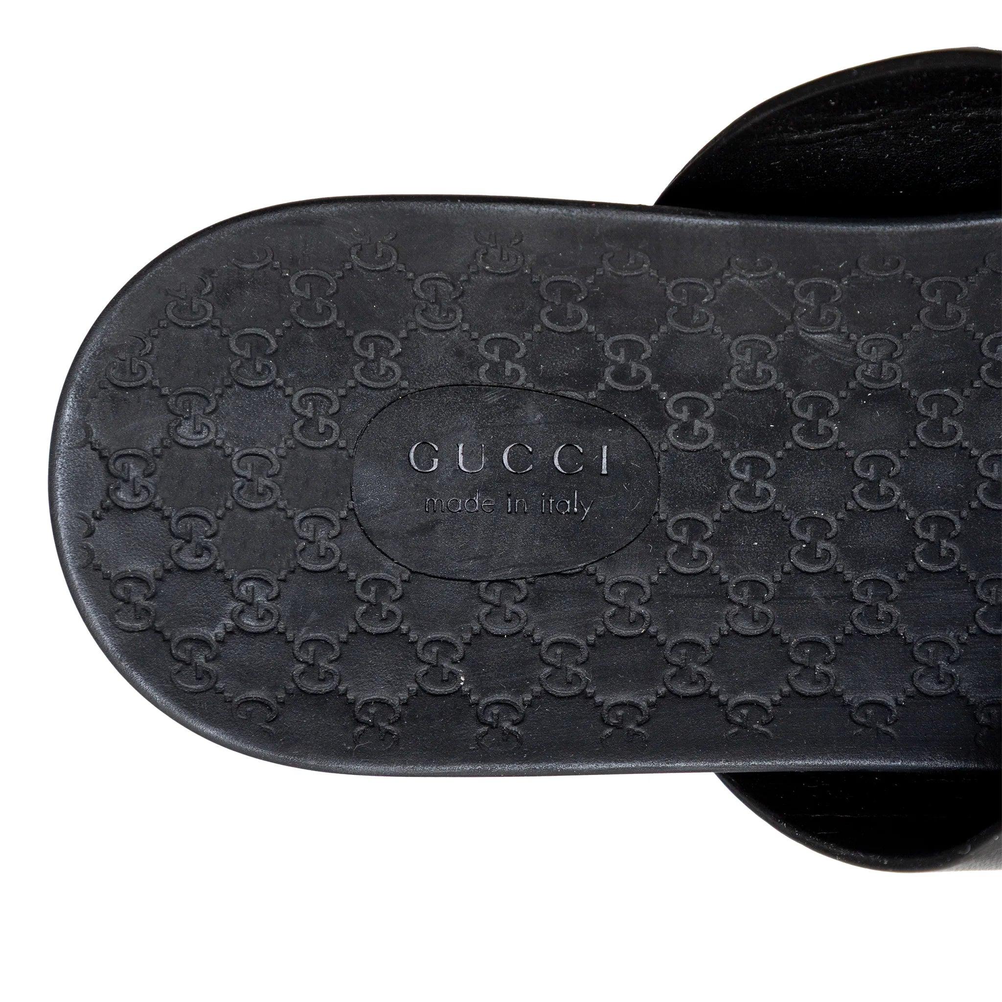 Sandales en cuir Gucci - années 10 en vente 3