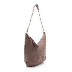 Gucci Leather Soho Chain Medium Hobo