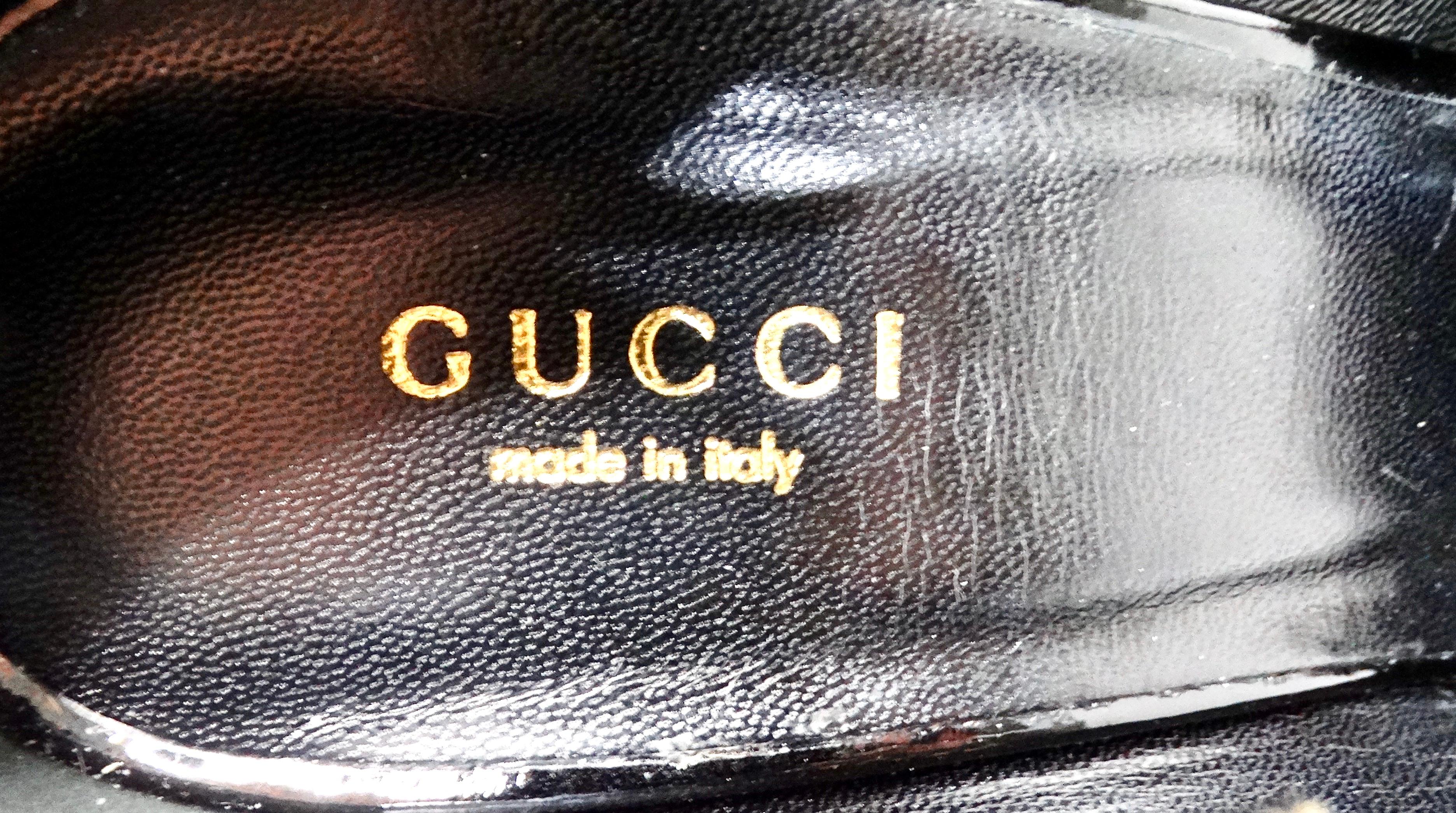 Gucci Leopard Print Calf Hair Beverly Pumps For Sale 3