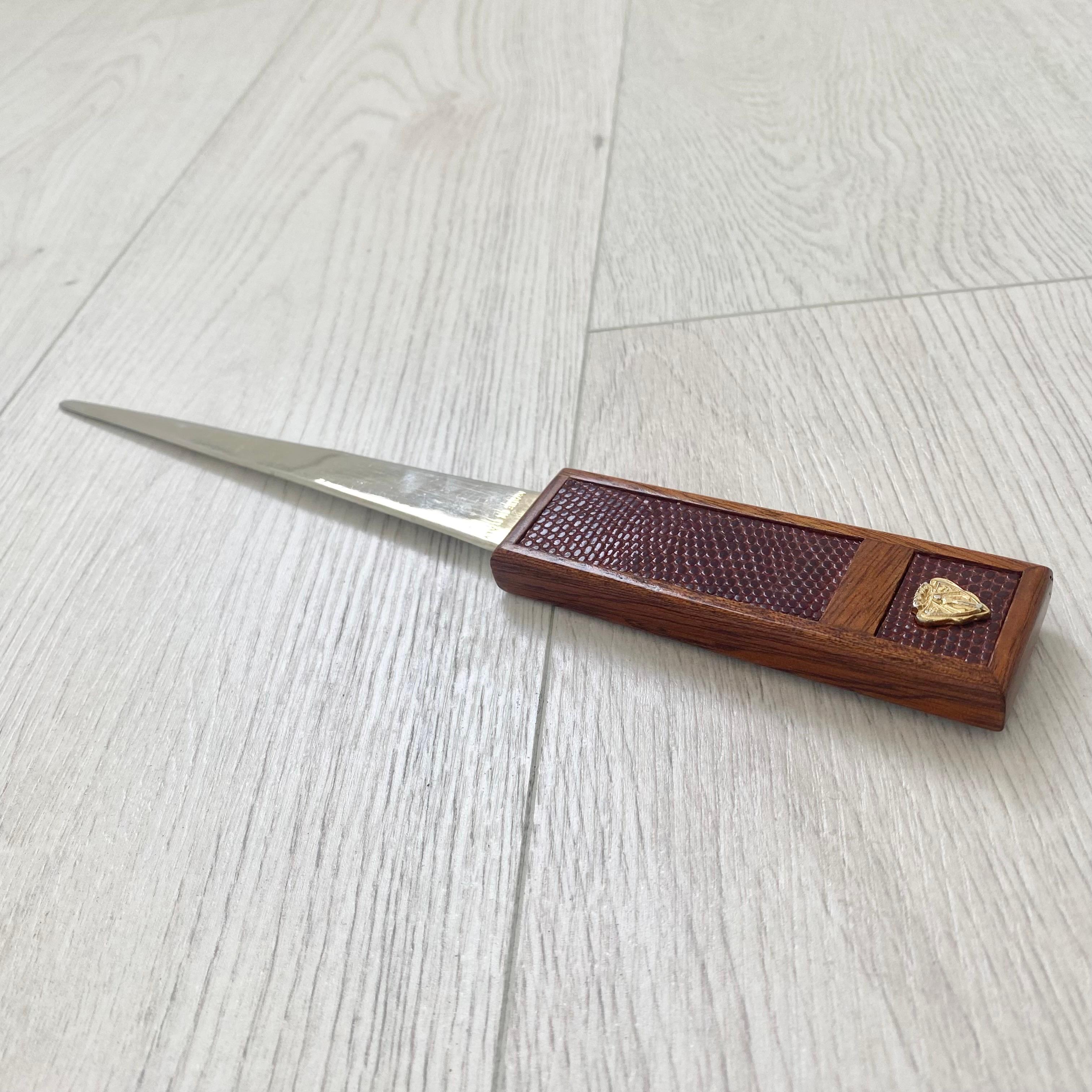 Gucci Letter Opener, 1980s Italy In Good Condition In Los Angeles, CA