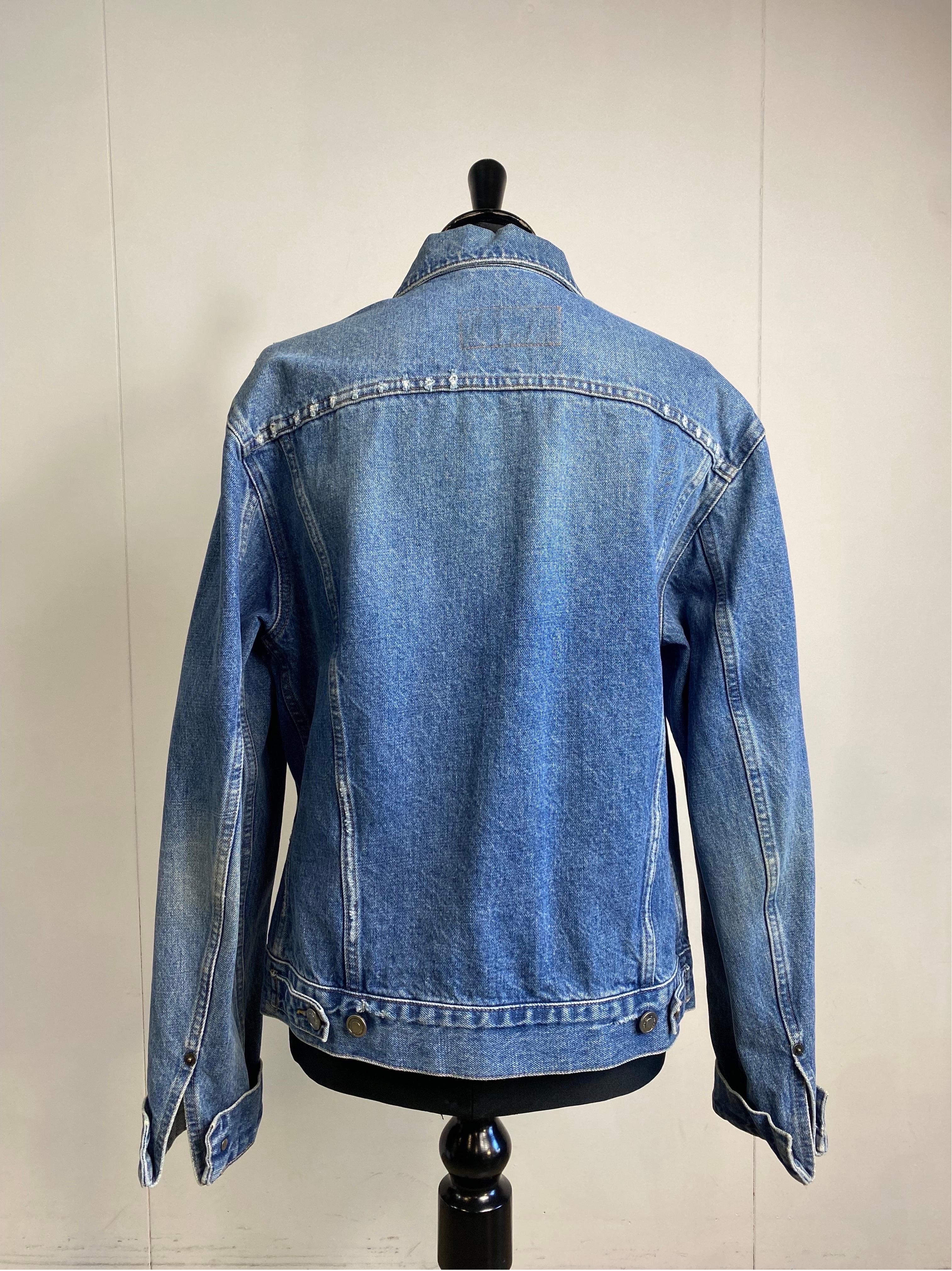 Gucci light blue denim Jacket For Sale 1
