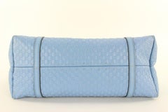 Gucci Light Blue Leather Microguccissima Large Joy Tote  1JGG107