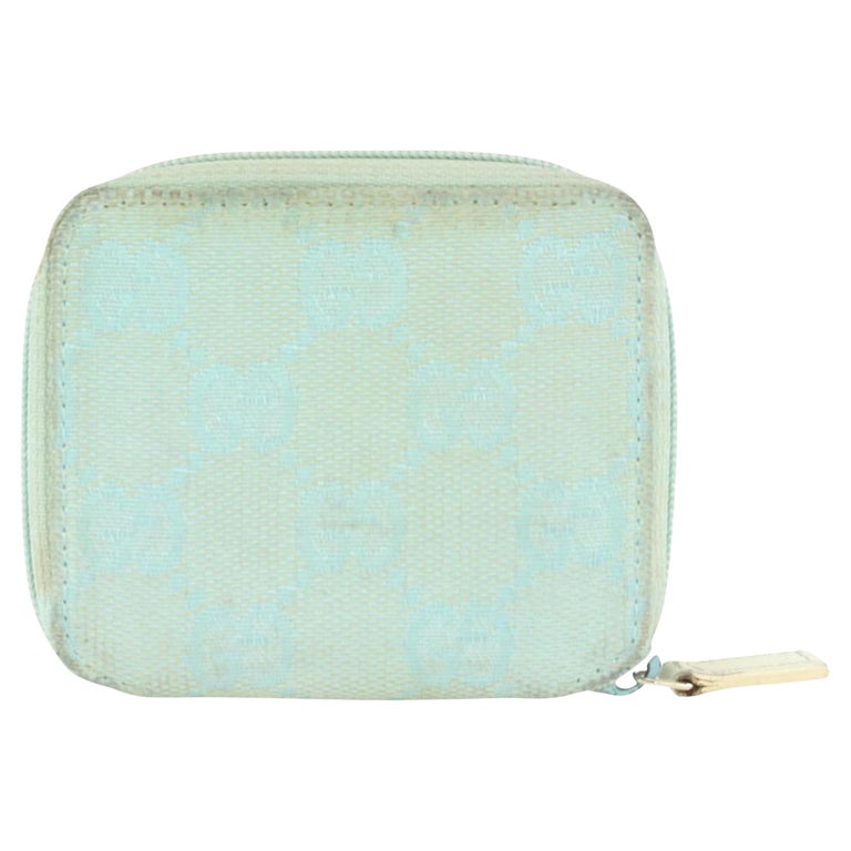 Louis Vuitton Blue Epi Leather Toledo Collapsible Coin Pouch Change Purse  For Sale at 1stDibs
