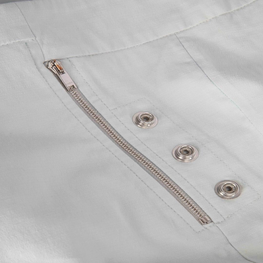 Pantalon skinny argenté bleu clair Gucci, taille M Bon état - En vente à London, GB