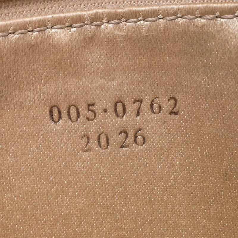 Gucci Light Brown Leather Wristlet Wallet 3