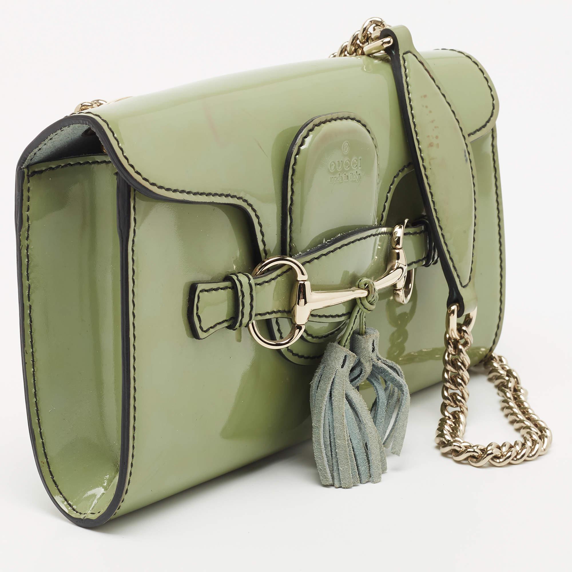 green gucci handbag