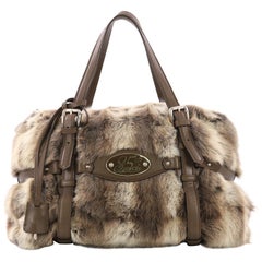 Gucci Limited Edition 85th Anniversary Satchel Rabbit Fur