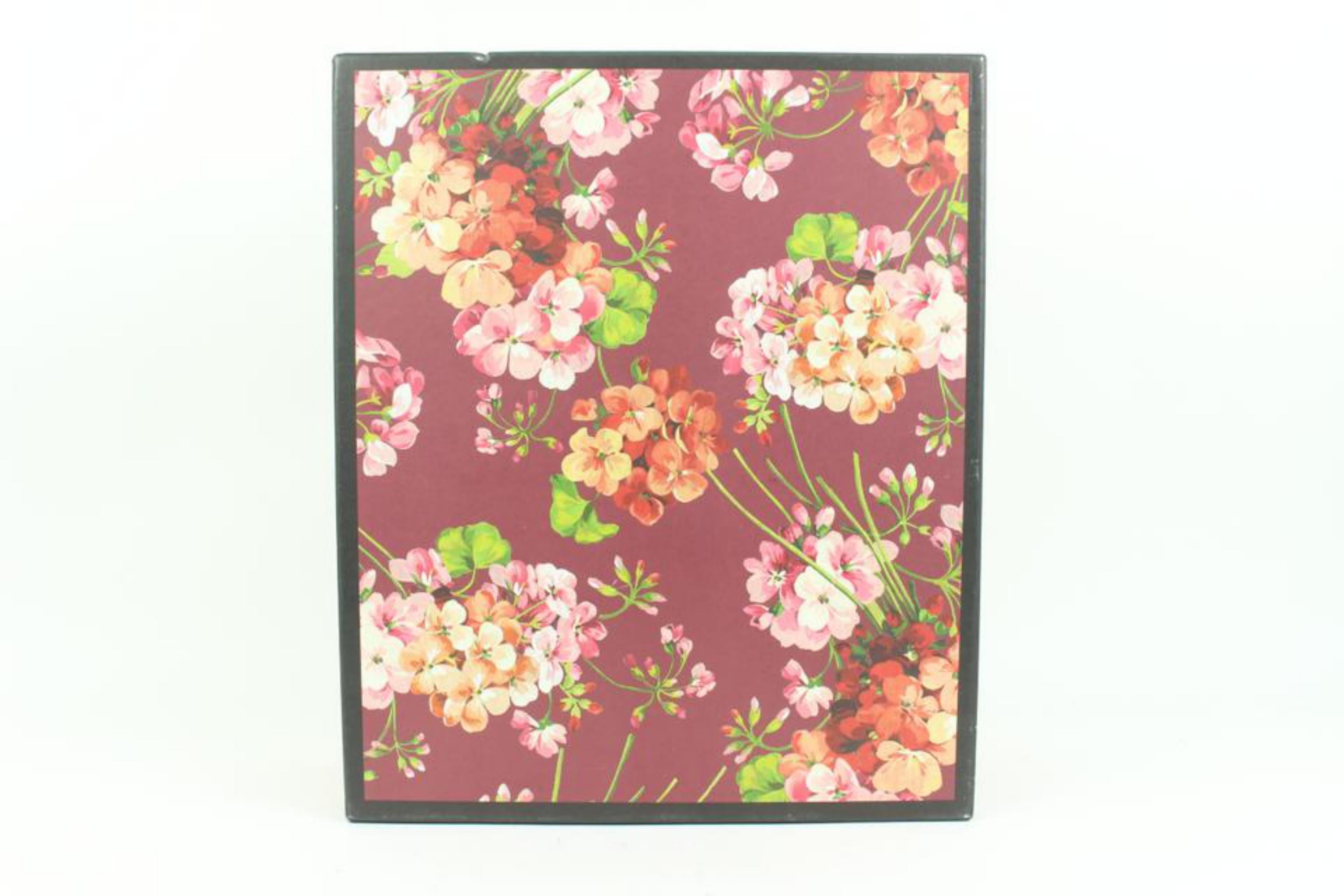 Gucci Limited Edition Blooms Box Case Floral Flower 15g419s In Good Condition In Dix hills, NY
