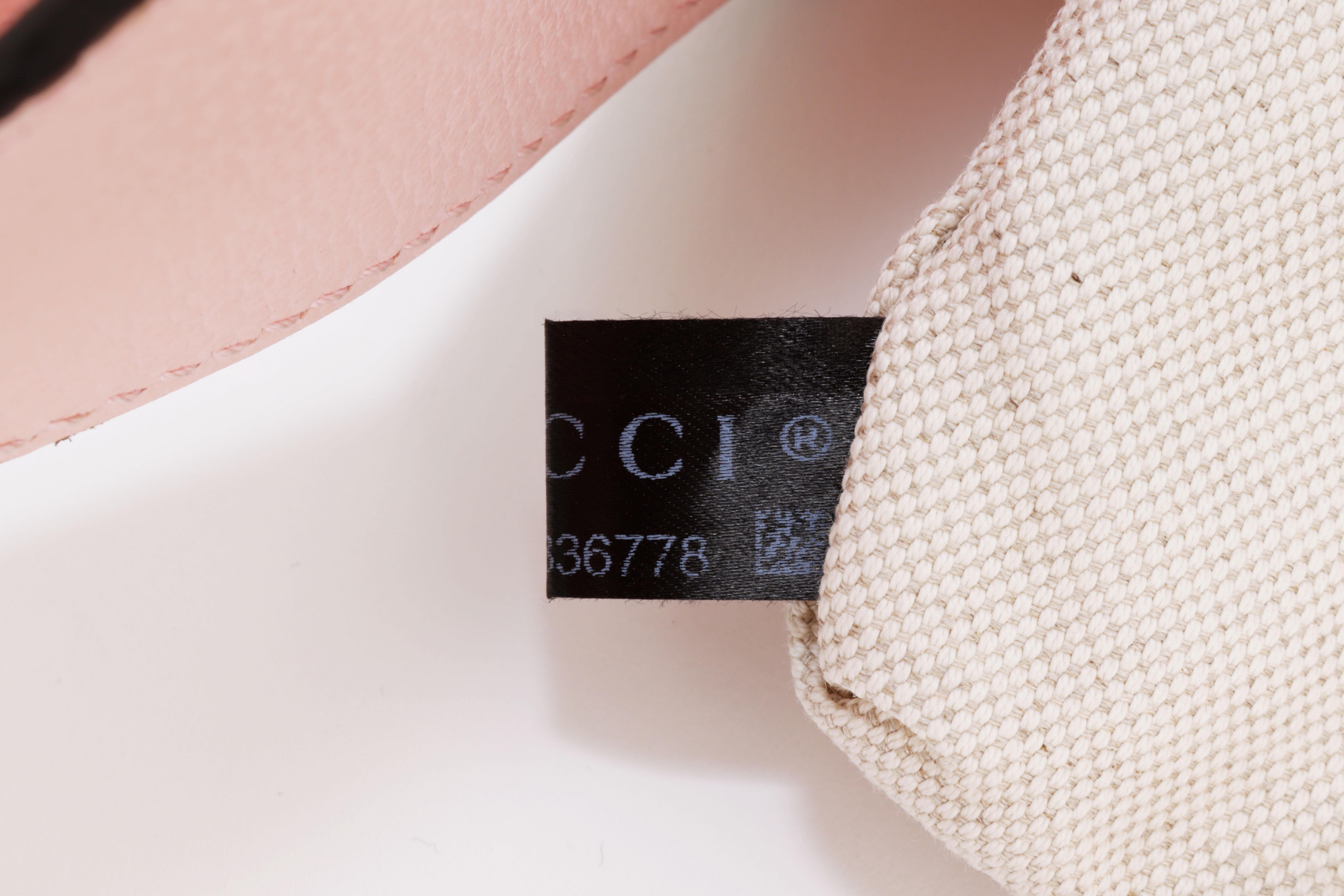 Gucci Limited Edition Jackie 1961 Bag Flora Canvas Pink Leather w/ Box Auth Card en vente 11