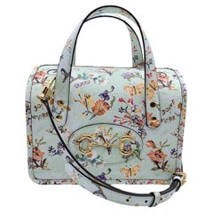 Gucci Love Parade Horsebit 1955 - Sac à main à fleurs édition limitée