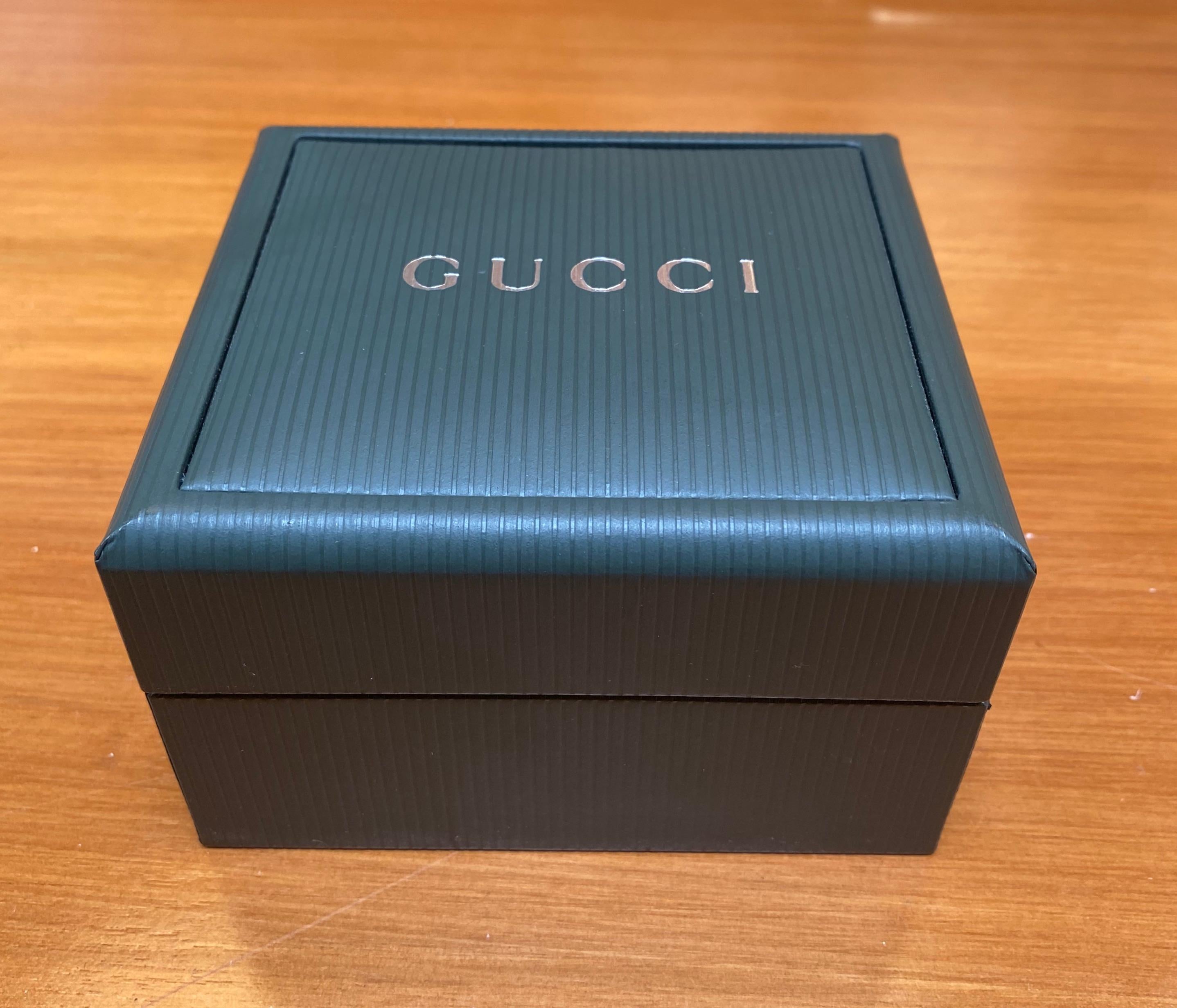 Gucci Limited Edition Luxury Travel Clock, 1970s In Excellent Condition In Los Angeles, CA