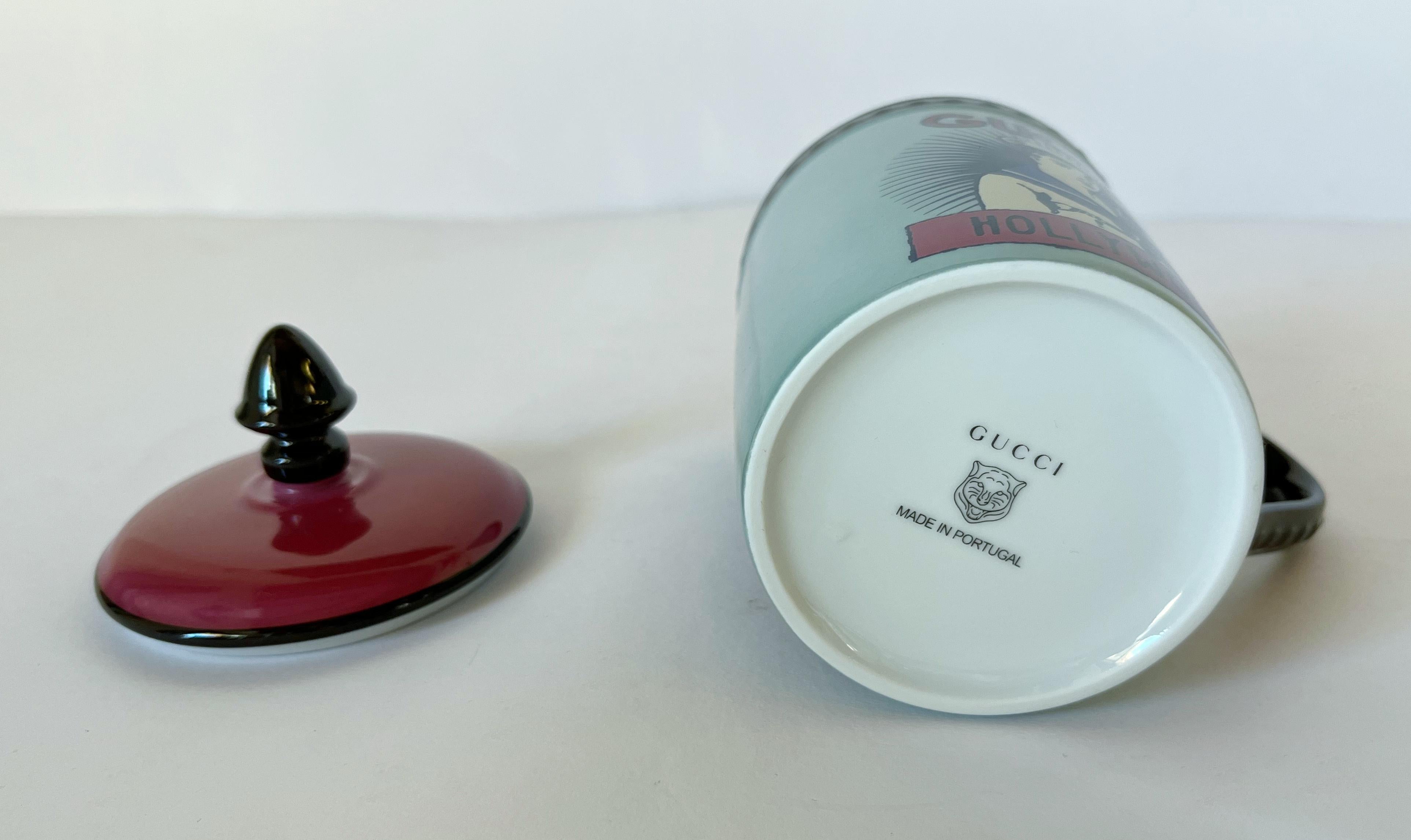 Taza marinera de porcelana de edición limitada de Gucci en venta 1