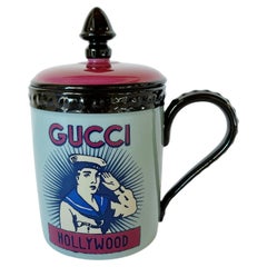 Taza marinera de porcelana de edición limitada de Gucci