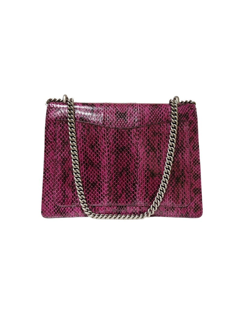 Gucci Limited Edition python skin Dionysus shoulder bag For Sale at 1stDibs