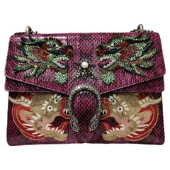 Gucci Limited Edition python skin Dionysus shoulder bag