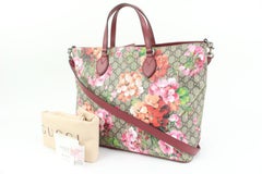 Gucci Limited GG Supreme Blooms Shopper Tote 2way 2g323s