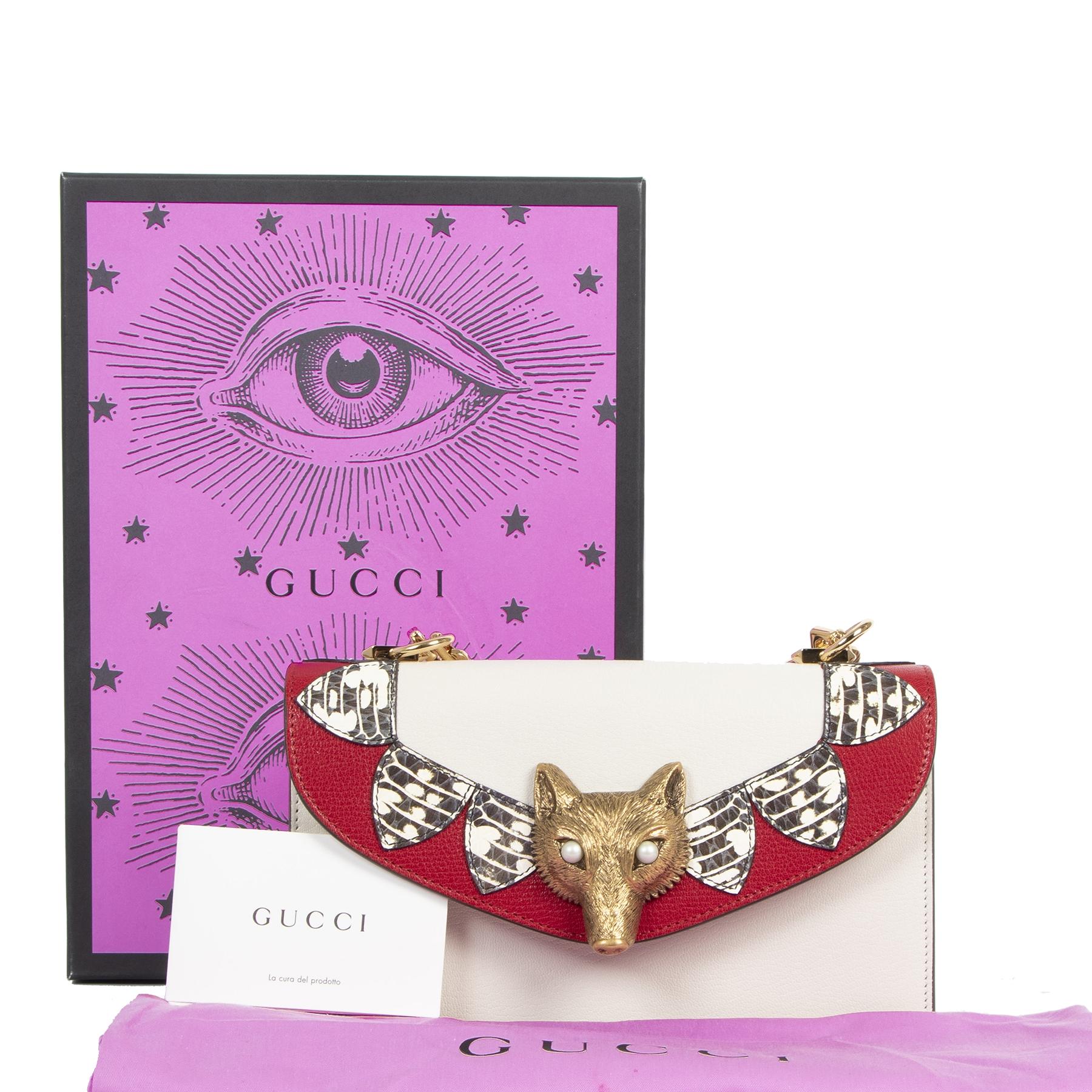 As New

Gucci Limited Python Fox Broche Bag

We introduce you the Gucci Broche Bag form the 
