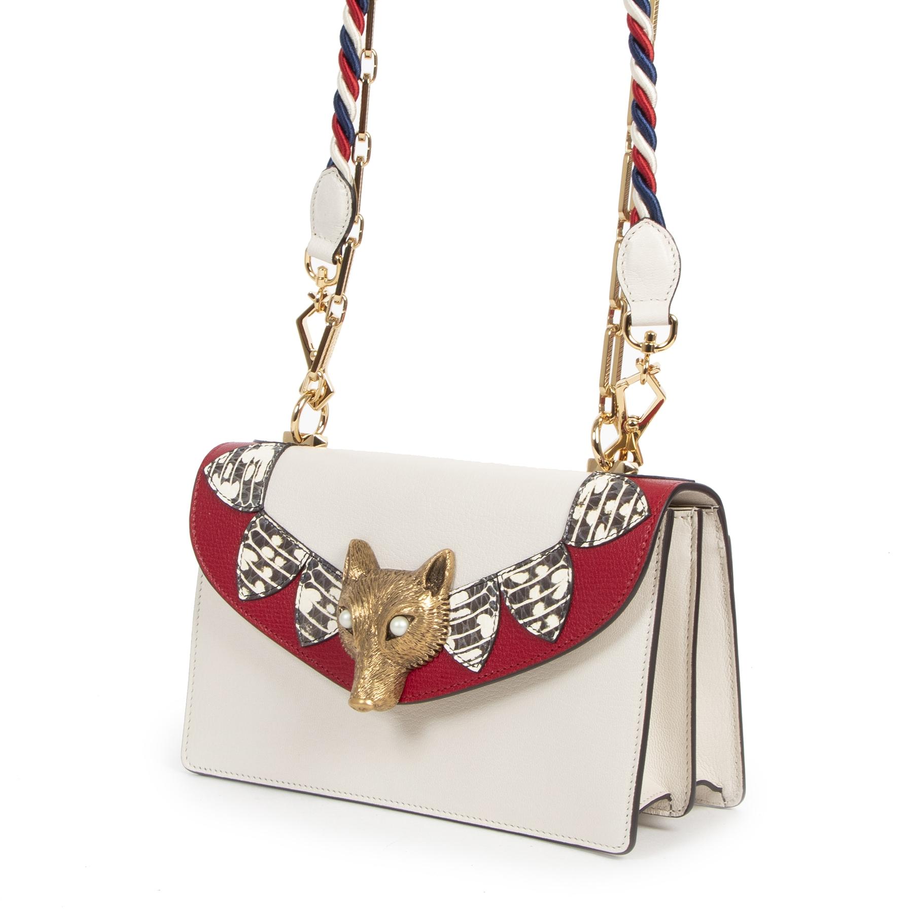 Gucci Limited Python Fox Broche Shoulder Bag at 1stDibs | gucci fox bag