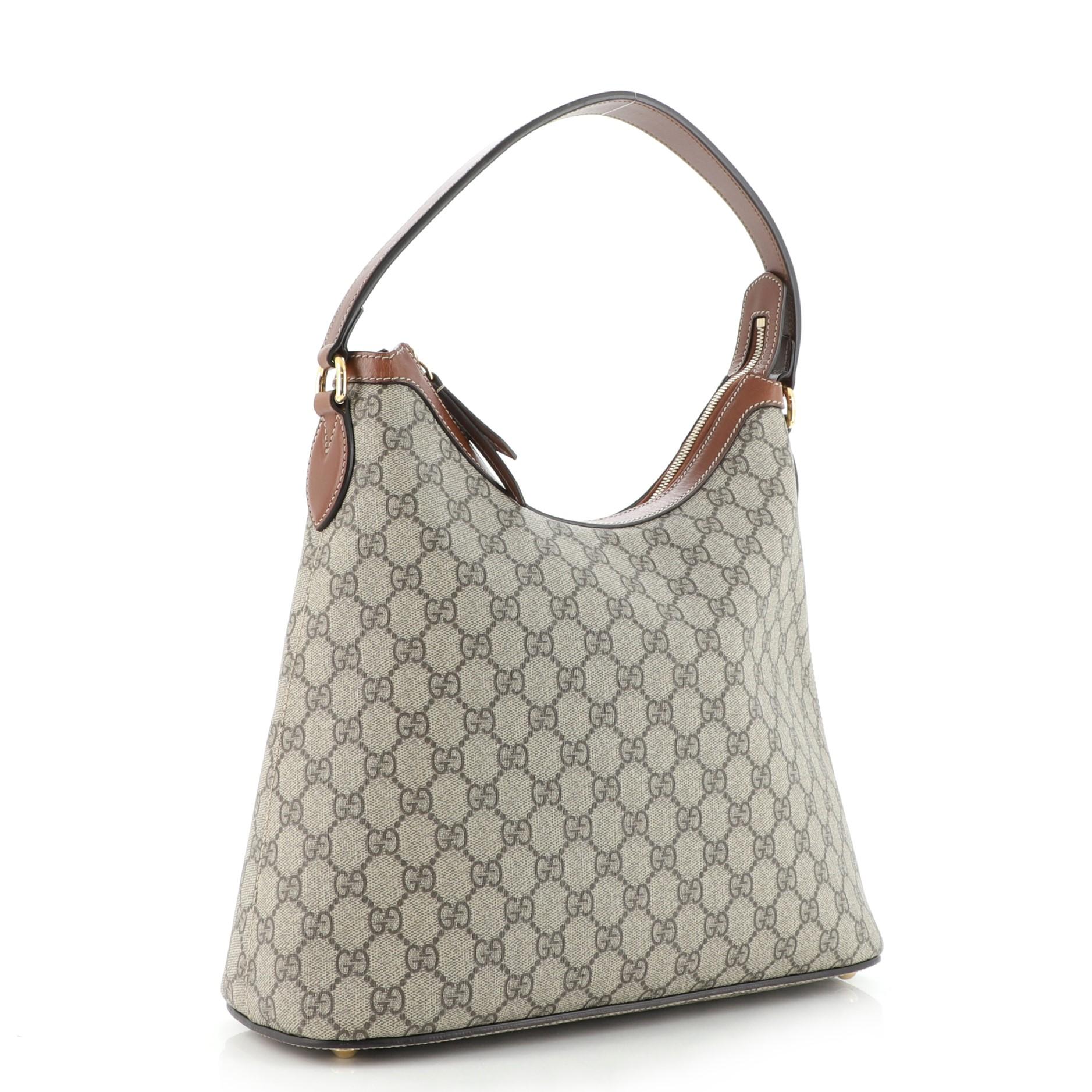 Condition: Great. Creasing on exterior, handle and strap, minor scuffs and indentations on leather trims, handle and strap. Slight wear and glitter in interior, scratches on hardware.
Accessories: With Strap
Measurements: Handle Drop 7