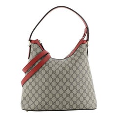 Gucci Linea A Hobo GG Coated Canvas