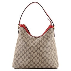 Gucci Linea A Hobo GG Coated Canvas